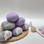 1/16NM Blend Super Soft Warm High Proportion Rabbit Hair Yarn For Hand
