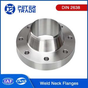 Wholesale DIN Standards DIN 2638 Stainless Steel ASTM A182 SS304 SS316 Weld Neck Flanges WNRF PN160 For Water Pipeline from china suppliers