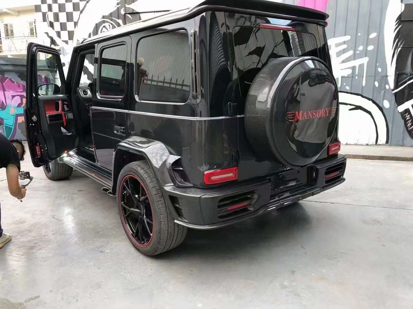 Auto Parts for Mercedes W464 G500 G550 G63 Body Kit W464 G500 G550 G63 Upgraded MSY Style Carbon Fiber Body Kit