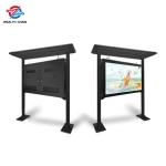 Pillar Stand Outdoor LCD Digital Signage Display Size 64.95" X 36.53" For All