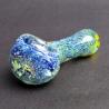 Buy cheap Multi Colored Glass Hand Pipe 3D Blue Style For Weed Tobacco 2.9 Inch from wholesalers