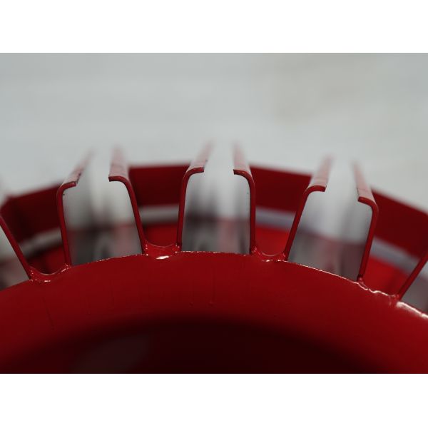 Zoomlion Heavy Industry Compatible Double-Layer Concave Sweeping Disks – Red for Road Surface Cleaning (Sanitation Vehicle Use)