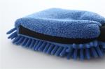 Blue color microfiber plush chenille car cleaning detailing house cleaning wash