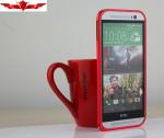 Ultra Thin Multi Color 0.7MM Aluminum HTC M8 Bumper Cases Good Performance