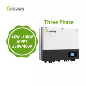 Wholesale Growatt Hybrid Inverters Sph7000tl3-bh-up 4kw 5kw 6kw 7kw 8kw 10kw Three Phase Grid Tie Solar Energy Inverter from china suppliers