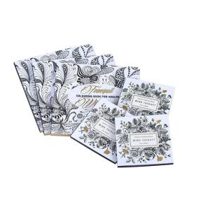 Wholesale 100gsm 120gsm 140gsm Softcover Book Printing Paperboard Adult Coloring Books from china suppliers