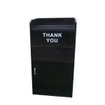 Galvanized Steel ISO9001 1200mm Recycle Restaurant Trash Can