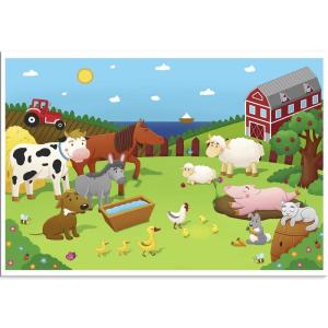 Wholesale BPA Free Disposable Baby Placemat , Educational Plastic Adhesive Placemats For Babies from china suppliers