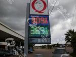 IP65 Outdoor LED Gas Board Signage Display for Gas Station Changing 5000cd/sqm