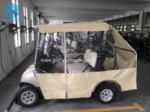Wholesale LVTONG A627 4 Seater Golf Cart Waterproof Beige Rain Cover from china suppliers