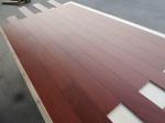 Red Stained brazilian Jatoba Engineered Wood Flooring to Japan from Chinese