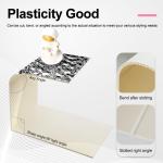 Luxury 3d Water Ripple Charcoal Board Factory Supply Carbon Crystal Plate Wall