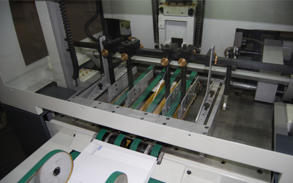 Ecoographix Automatic Book Binding Machine Online Saddle Stitching