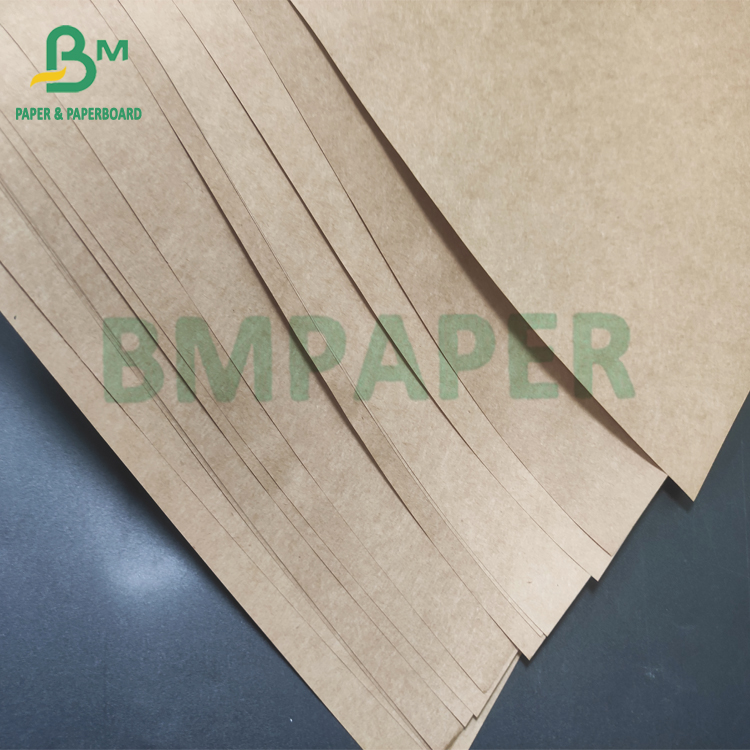 Heavy Duty Bag Kraft Paper 80gsm 90gsm High Strength Virgin Kraft Paper