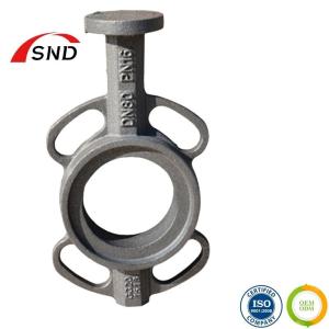 Wholesale Casting SS304 Stainless Steel Butterfly Valve Customized As Drawing from china suppliers
