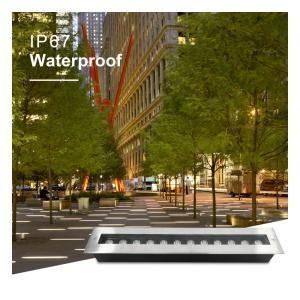 Wholesale 500mm LED Underground Light 12W 24W Buired Outdoor Wall Washer LED Lighting from china suppliers