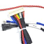 Industrial Shielded 30cm Wire Harness Cable Assembly Anti Sway