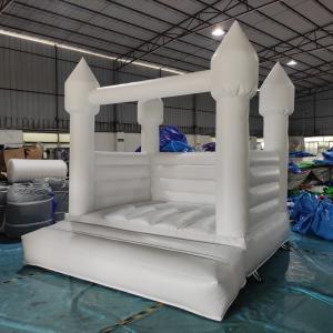 Wholesale Commercial Grade Wedding White Bounce House For Outdoor Wedding Party Events from china suppliers
