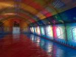 Retardant Colorful Arch Rain Tents Outdoor Events Water Proofing Easy Assemble