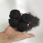 100% Virgin Peruvian Water Wave Human Hair With Closure Undyed Color