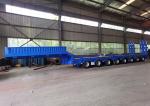 7 Axle Heavy Low Bed/Lowbed Ramp/Drop Deck Flatbed/Skeleton Semi Truck Trailer