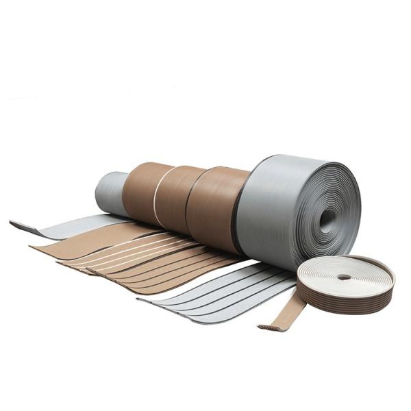 Waterproof Synthetic PVC Marine Boat/Yacht Decking Sheet Length 25m Fireproof