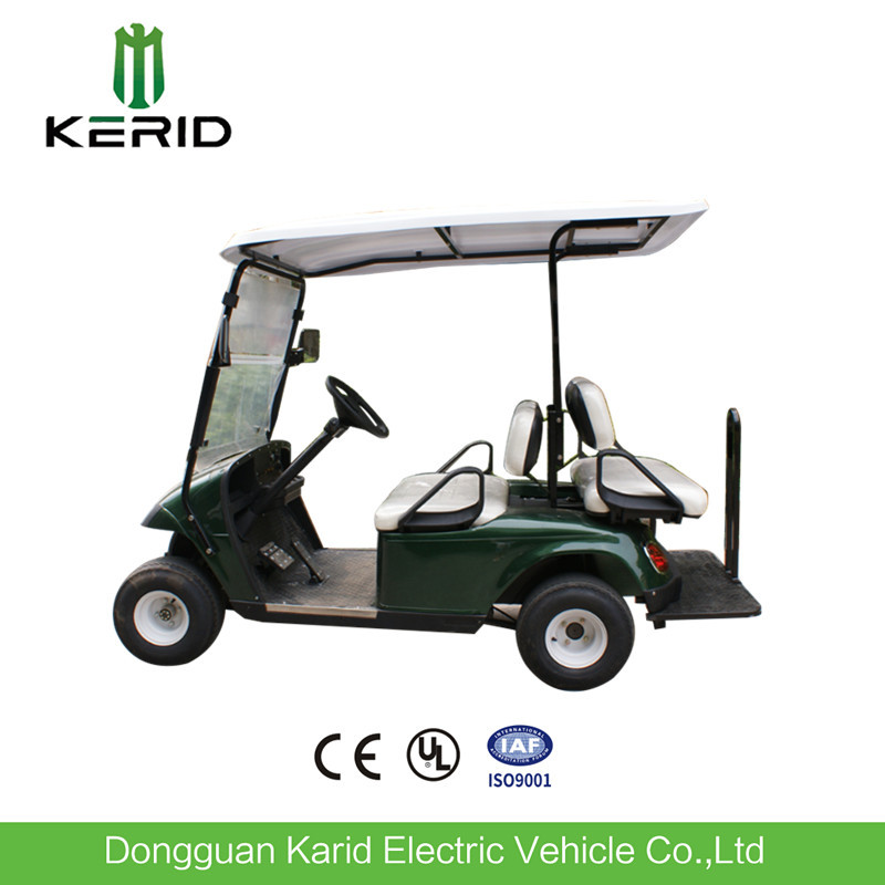 Direct Supply 48V 4 Passenger Classic Electric Golf Carts With 2 Rear Foldable Seat
