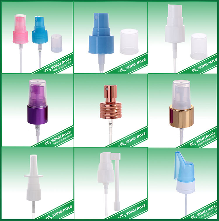 Useful Nose Aluminum Nasal Sprayer for Different Liquid