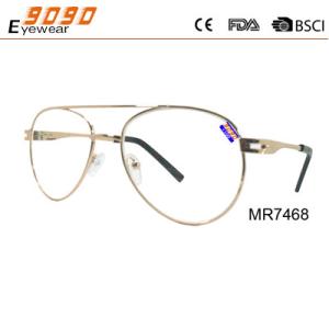 Wholesale 2017 hot sale style reading glasses with metal frame,suitable for men from china suppliers