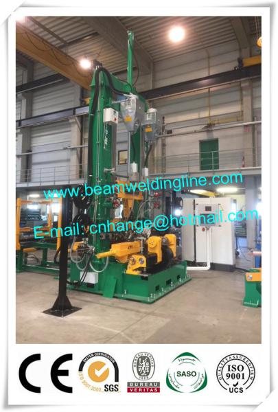 Automatic H Beam Welding Line For Steel Construction Building , PEB Welding