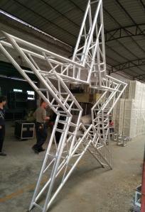 Wholesale Fashion 4m Diameter Aluminum Material Star Truss Spigot Lighting Truss Systems from china suppliers