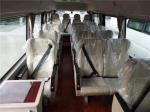 Foot Rest Reclining Bus Seats , Express Bus Seats Side Handrail Bautiful Anti