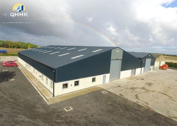 Agricultural Steel Buildings , Steel Framed Farm Buildings With Ventilation