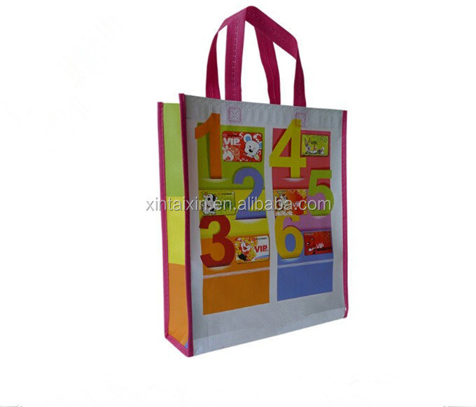 OEM high quality non woven shopping handbag, shopping bag woven,shopping bag handle