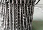 Vegetables Drying Oven 304 Stainless Steel Eye Link Conveyor Belt