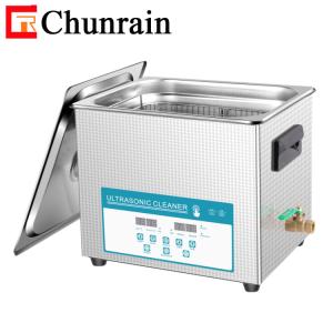Wholesale CR-040S 10L Ultrasound Cleaning Machine With Degas Semiwave For Cleaning Hardware Parts from china suppliers