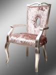 SGS Solid Wooden Oak Retro Upholstered Dining Chairs Chenille Cover