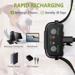 Outdoor Remote Control Dog Training Collars Rechargeable Dog Bark Training