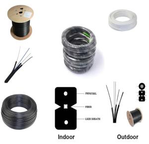Wholesale G657a1 G657a2 LSZH Jacket FTTH Drop Cable Outdoor Drop Cable FTTX Fiber Optic Cable from china suppliers
