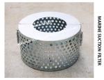 MARINE SUCTION FILTER B125 CB*623-80 SUITABLE FOR WATER TANKS, OIL TANKS,