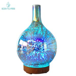 Wholesale Poplar Art 3D Glass Ultrasonic Aromatherapy Diffuser from china suppliers