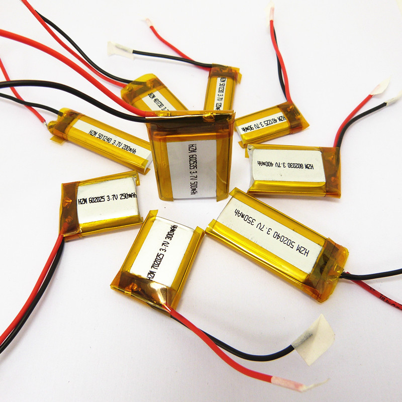 Bluetooth Earphone 3.7 V 800mah Lipo Battery , 2 Cell Li Polymer Battery 902535