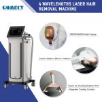 Hair Removal Diode Laser Machine 755nm 808 940nm 1064nm 12*24mm2 / 12*28mm2
