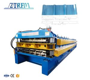 Wholesale Chain Drive Double Layer Roofing Sheet Machine For Republic Of Slovenia from china suppliers