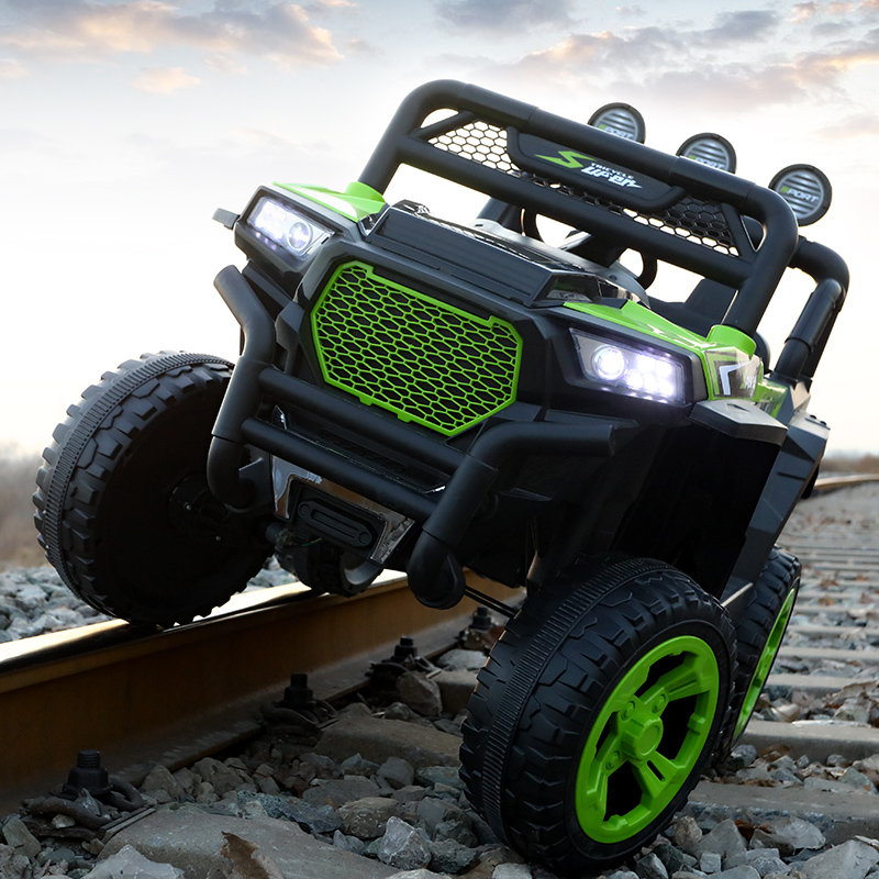 12v UTV Baby Battery Toy Electric Monster Truck Car with Customized Discount in White