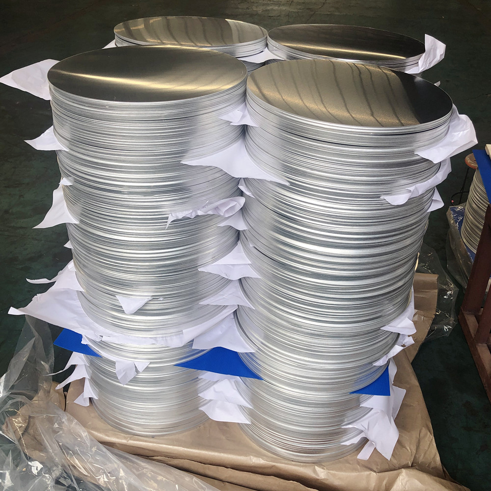 Hot Rolled Deep Drawing B209 Aluminium Round Plate 1050 1060 1070 3003