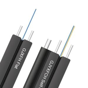 Wholesale FTTH Outdoor Indoor Drop Cable GJYXCH/GJYXFCH Fiber Optic Cable For Home Network from china suppliers