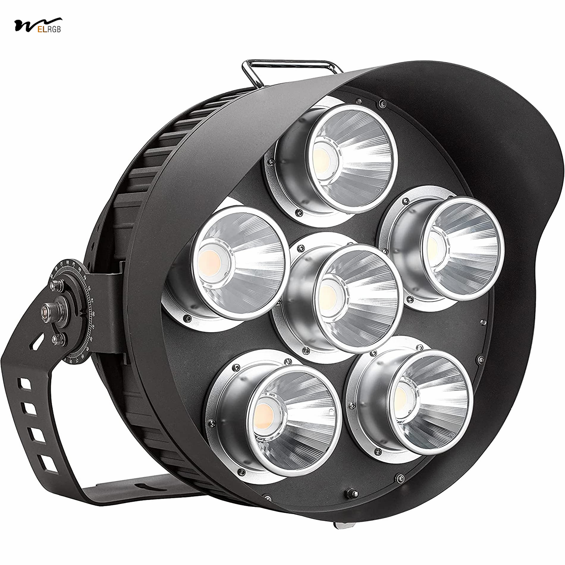 LED Stadium Waterproof Light 600W 84000 Lumen IP65 Modern Style for Outdoor Flood Lighting