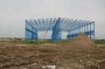 Posco Factory Building Steel Frame Light Gauge 43000 Square Meters