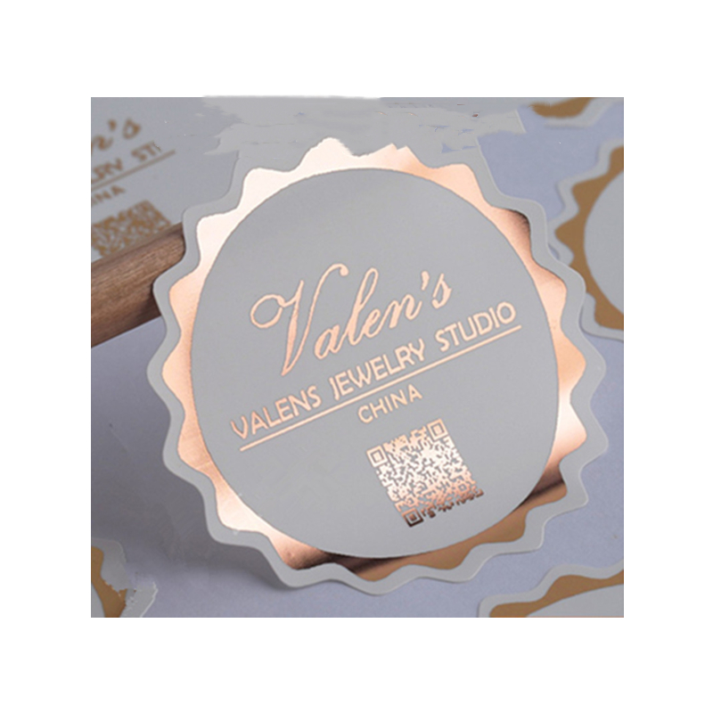 transparent Custom Die Cut Labels Vinyl Material Waterproof
